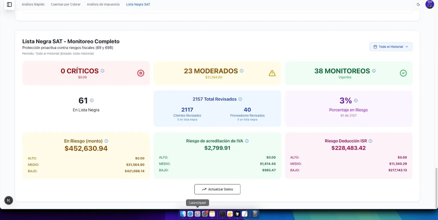 API integration into the accounting store